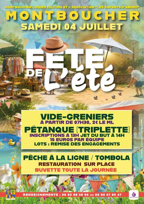 Concours de pétanque en Triplette - Montboucher