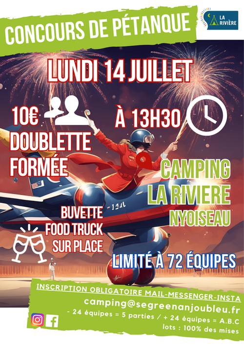 Concours de pétanque en Doublette - Nyoiseau