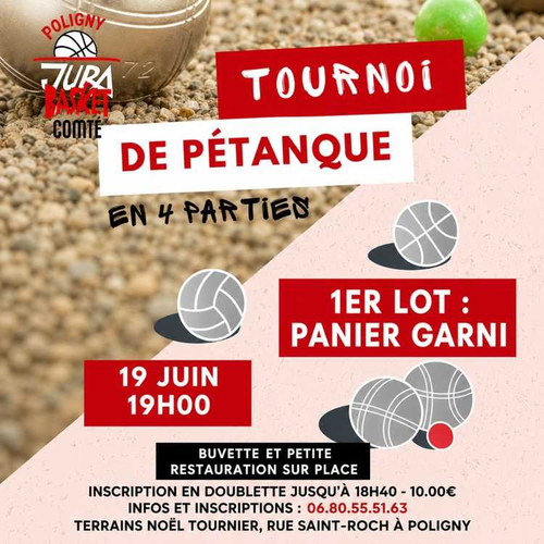 Concours de pétanque en Doublette - Poligny