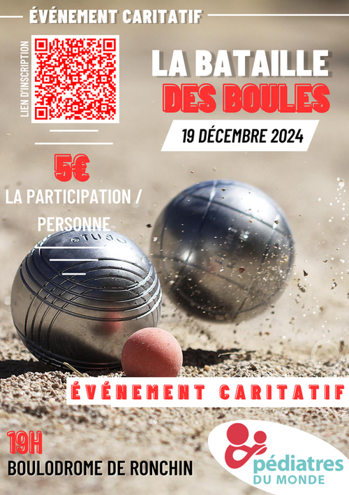 Concours de pétanque en Doublette - Ronchin