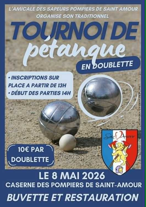Concours de pétanque en Doublette - Saint-Amour
