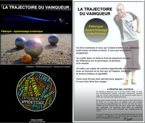 La trajectoire du Vainqueur - Pétanque apprentissage et Technique - écrit par Gilles SOUEF}}