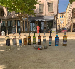 Terrain de pétanque Bar ou pub L'âne sans queue - Lyon - Rhône - 69