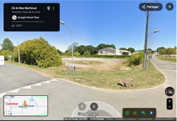 Terrain de pétanque du club Commer Pétanque - Commer