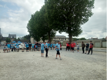 Terrain de pétanque du club La vendéenne de Crouy - Crouy