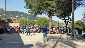 Terrain de pétanque du club marierose rostain - Peymeinade