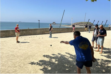 Terrain de pétanque du club pétanque cote d'émeraude - Saint-Malo