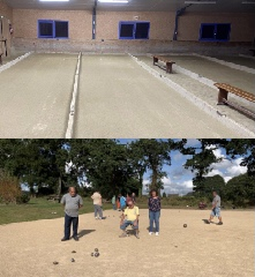 Terrain de pétanque du club Plouaret pétanque club tregorrois - PPCT - Plouaret