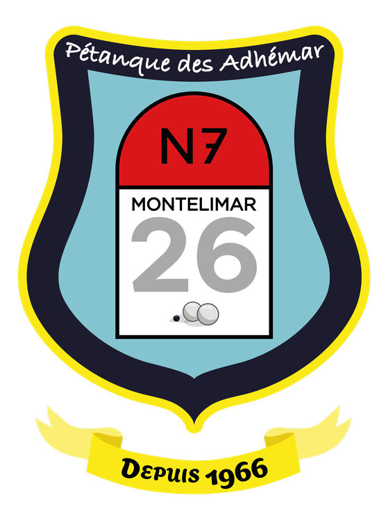 Logo du club de pétanque Montélimar Pétanque des Adhémar - club à Montélimar - 26200