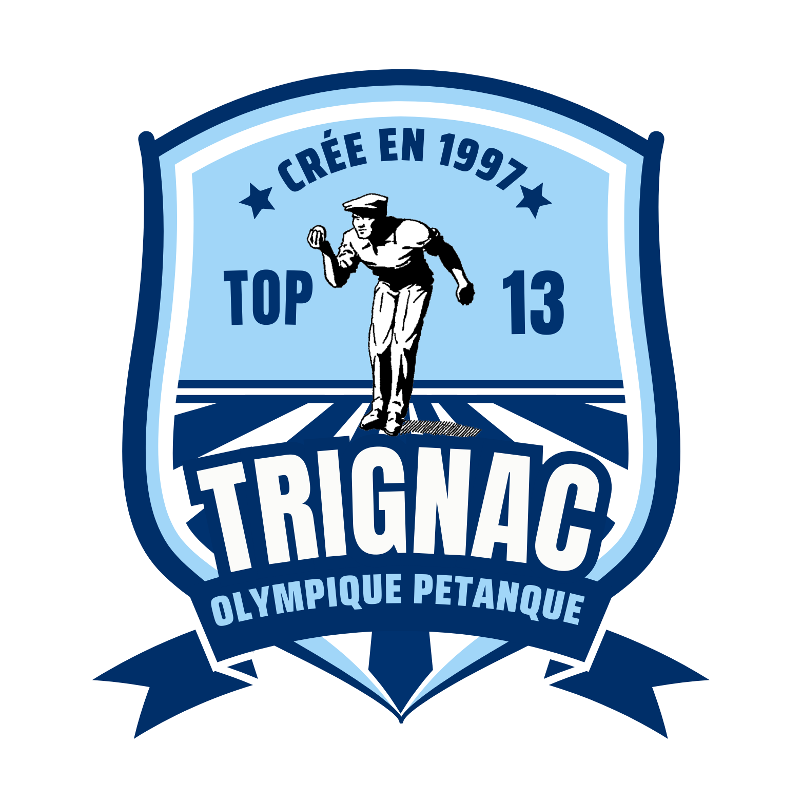 Logo du club de pétanque top 13 - club à Trignac - 44570