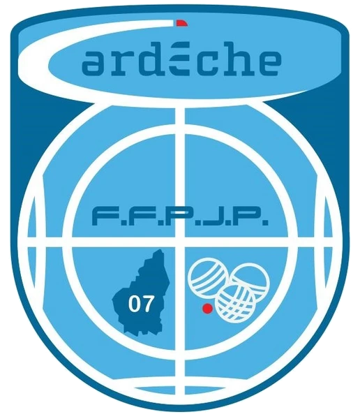 Logo du comité pétanque du département Ardèche - 07