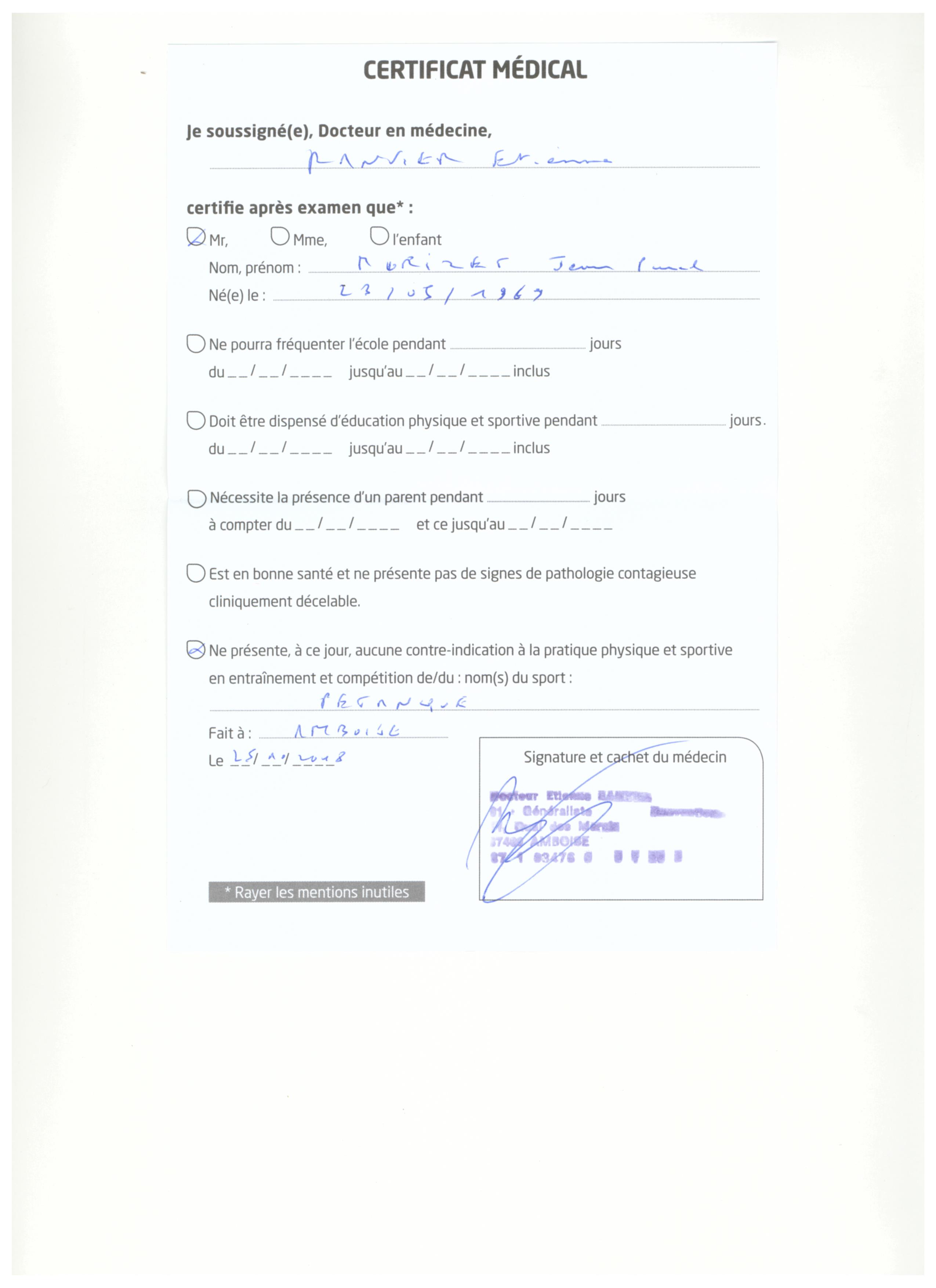dominique - Membre du site Pétanque Génération