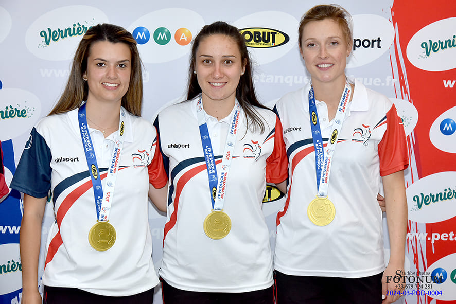 Championnat de France 2024 Triplette Féminin - Résultats - Actualité Pétanque Génération