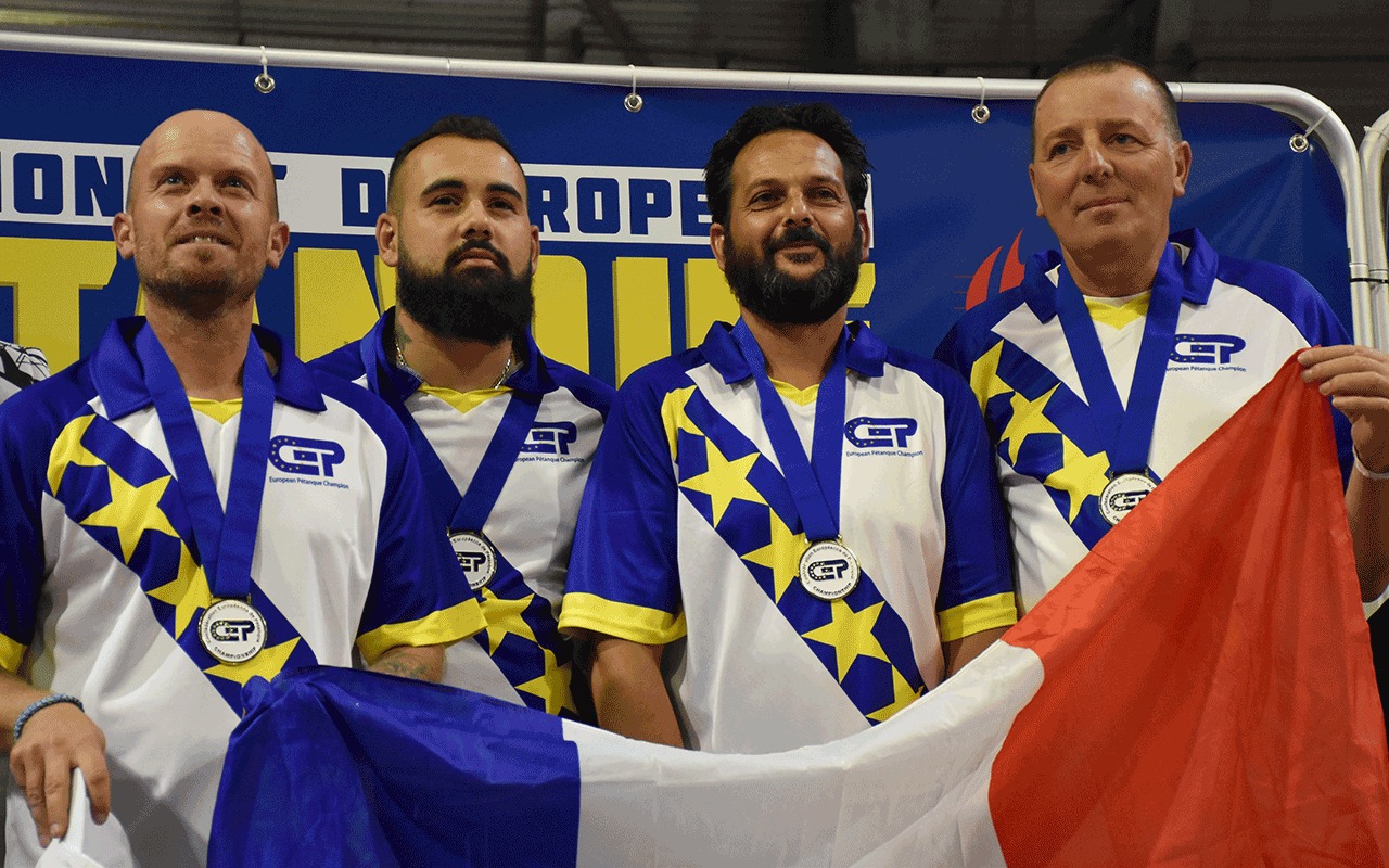 Championnat d'Europe 2023 en Triplette Masculin et Vétéran et Tir de précision - Résultats - Actualité Pétanque Génération