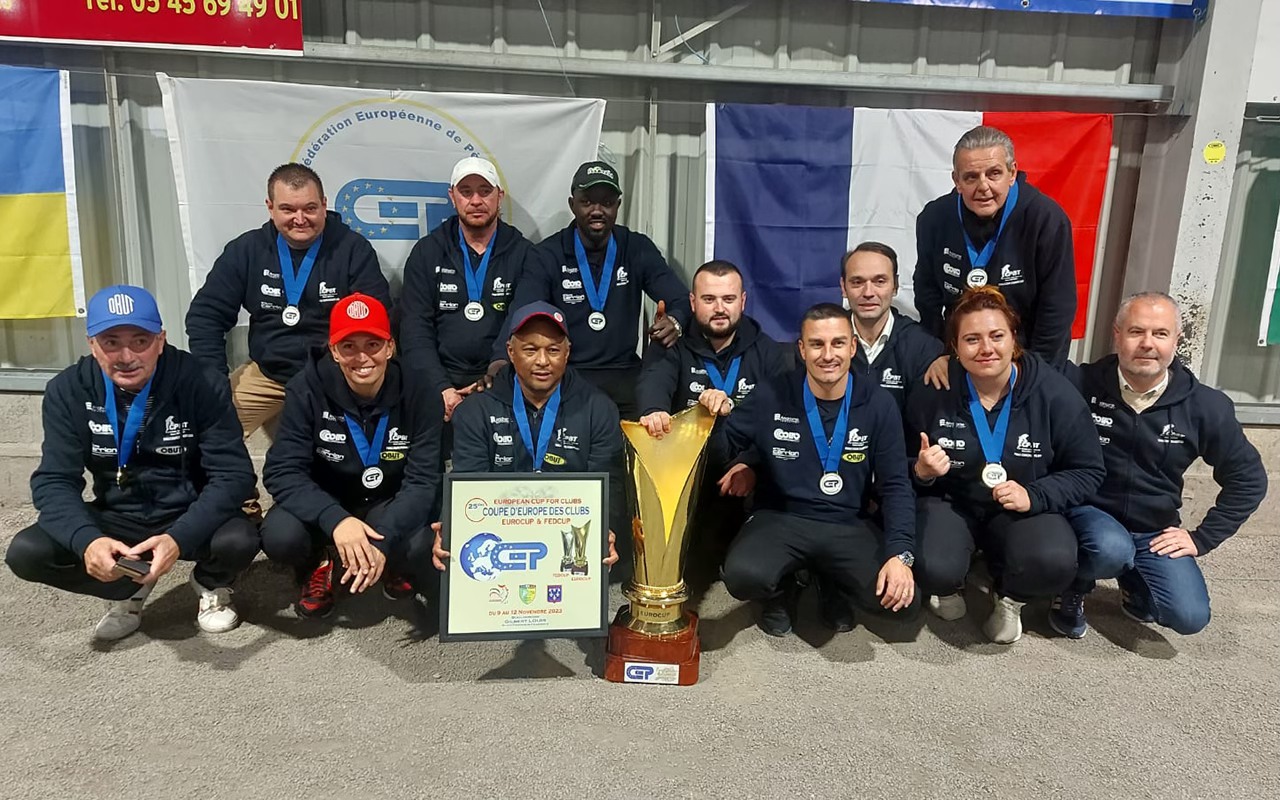 Coupe d'Europe de pétanque des clubs 2023 - Résultats - Actualité Pétanque Génération