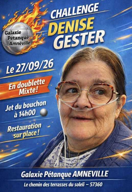Concours de pétanque Officiel - Lieu à définir (57)