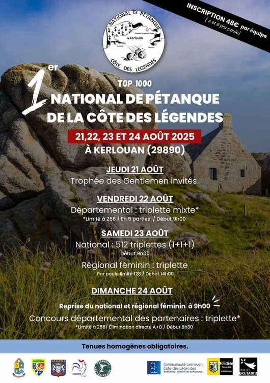 Concours de pétanque Officiel - Kerlouan