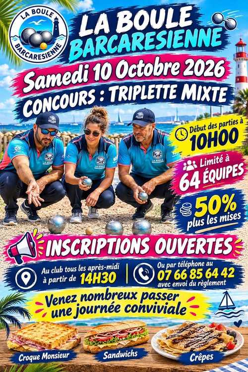 Concours de pétanque Officiel - Lieu à définir (66)