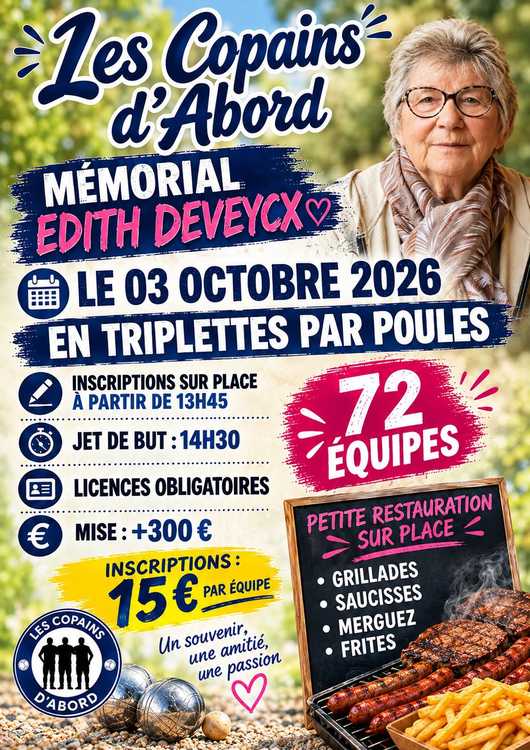 Concours de pétanque Officiel - Lieu à définir (66)
