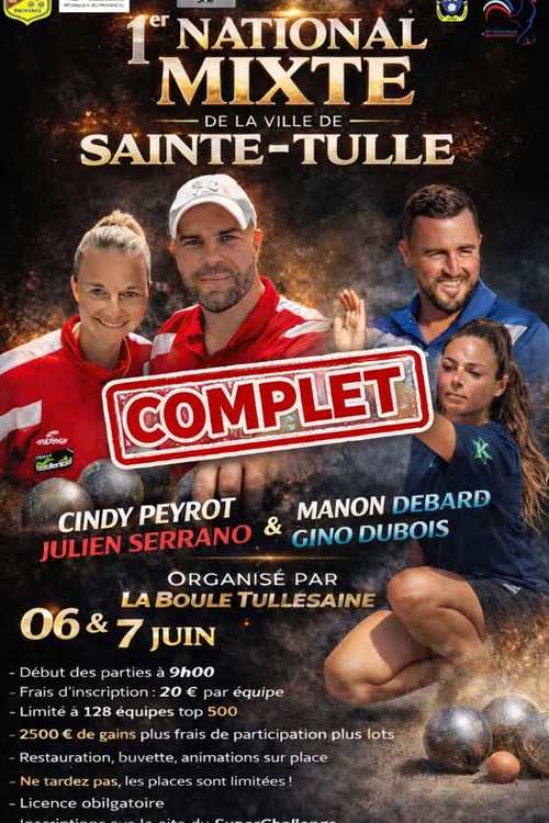 Concours de pétanque Officiel - Lieu à définir (04)