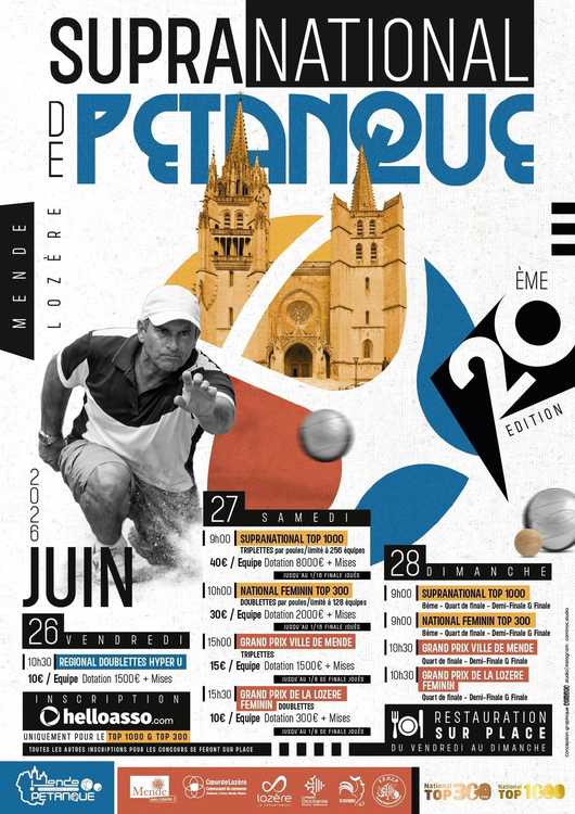 Concours de pétanque Officiel Féminin - Lieu à définir (48)