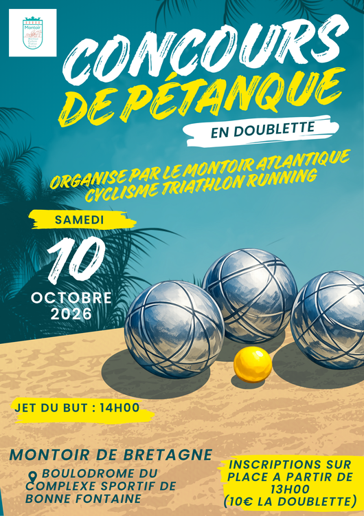 Concours de pétanque Ouvert à tous - Montoir-de-Bretagne