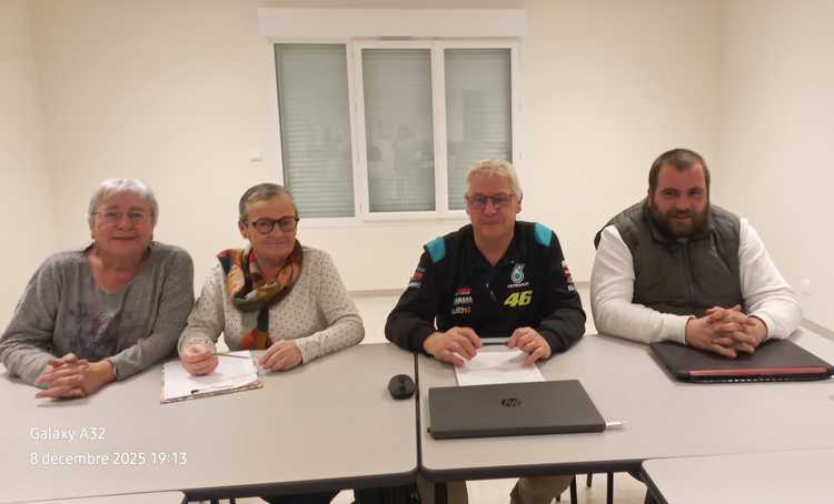 Photo du bureau du club de pétanque Lusigny Pétanque - Lusigny