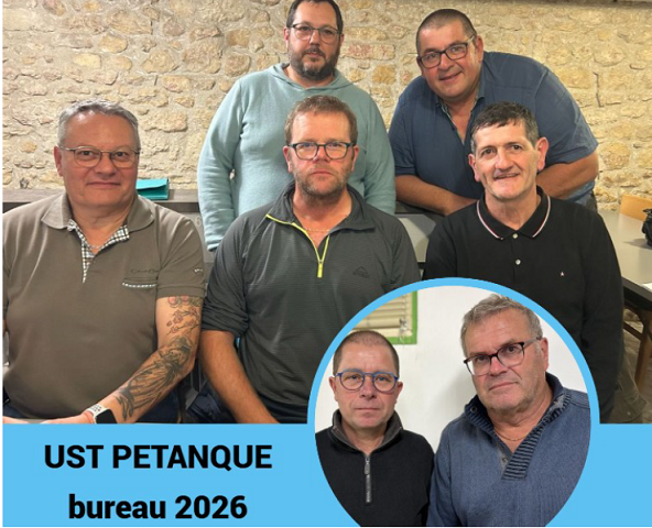 Photo du bureau du club de pétanque UST Pétanque - Thouars