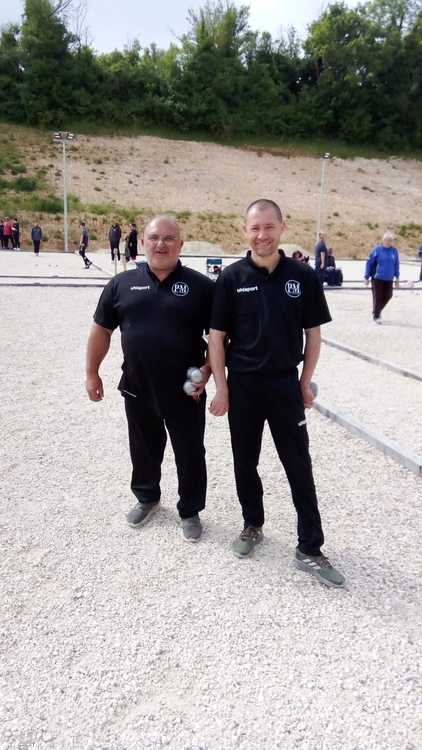Deux licenciés du club en quart du finale du championnat des Yvelines doublette ! - Résultat du club de pétanque Pétancoeurs Mantais