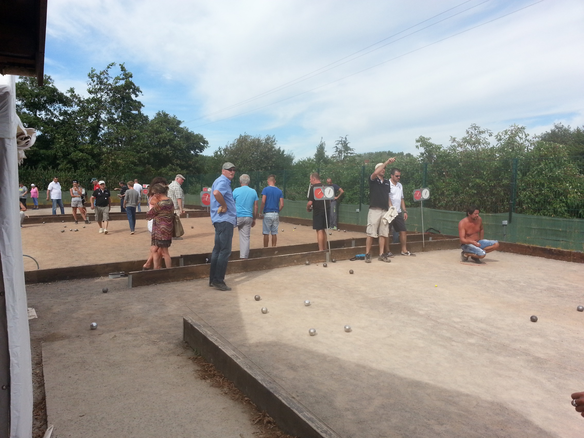 Terrain de pétanque du club CLPW - Wahagnies
