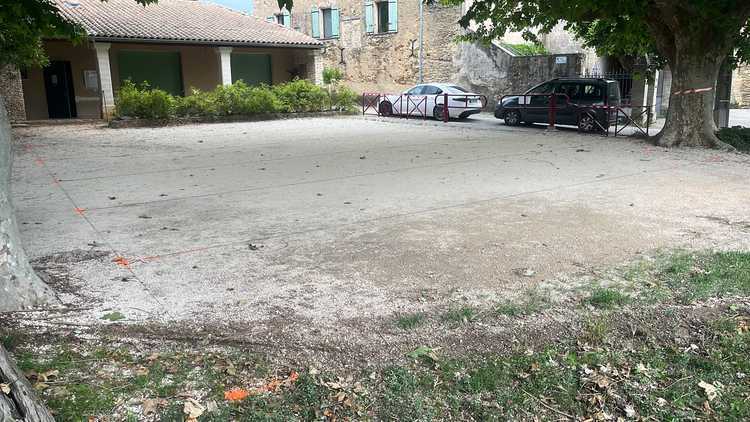 Terrain de pétanque du club La Boule Cavillarguaise - Cavillargues