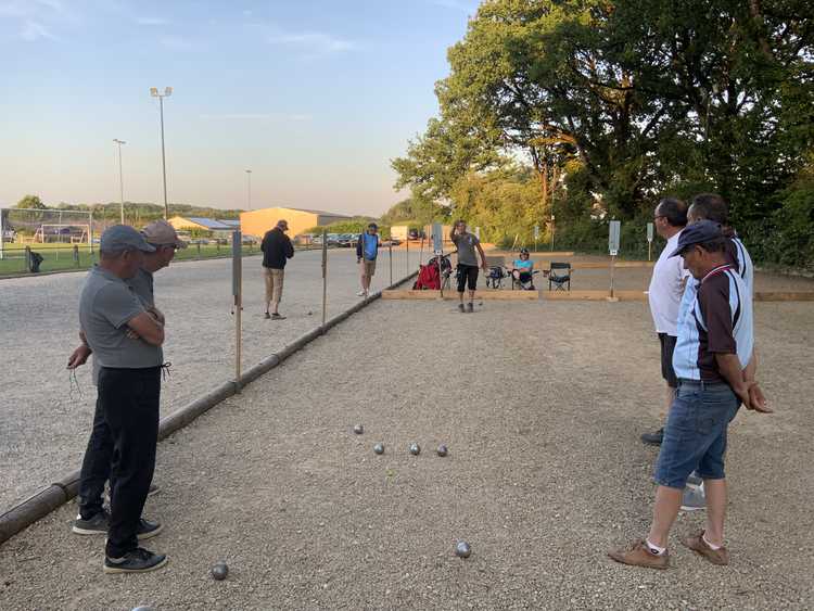 Terrain de pétanque du club Nouaillé pétanque club - Nouaillé-Maupertuis