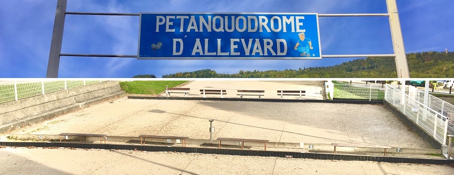 Terrain de pétanque du club Pétanque Pays d’Allevard - Allevard