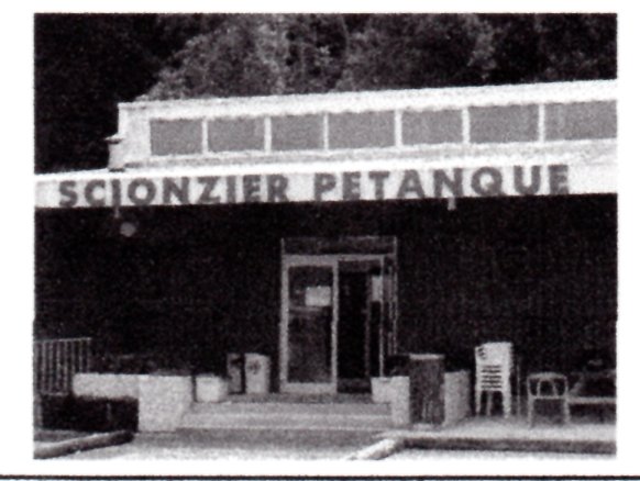 Terrain de pétanque du club SCIONZIER PETANQUE - Scionzier