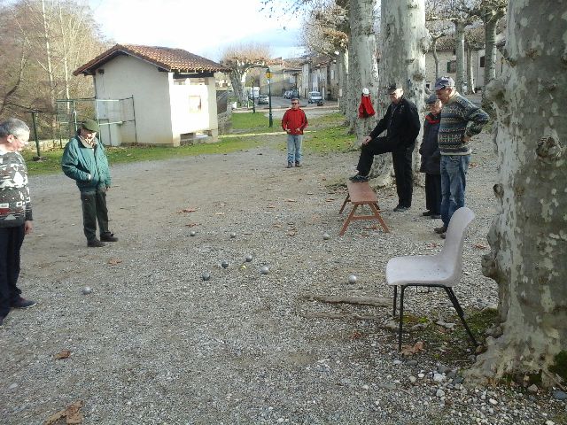 Terrain de pétanque du club u.s.m.b.p. - Le Mas-d'Azil