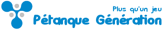 Logo de pétanque génération - Site de pétanque