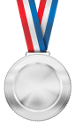 Joueur de pétanque Honneur - Médaille d'argent honneur